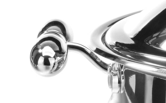 SQ Professional Lustro Stainless Steel Imperiale Casserole Set of 6 Premium Cookware Collection