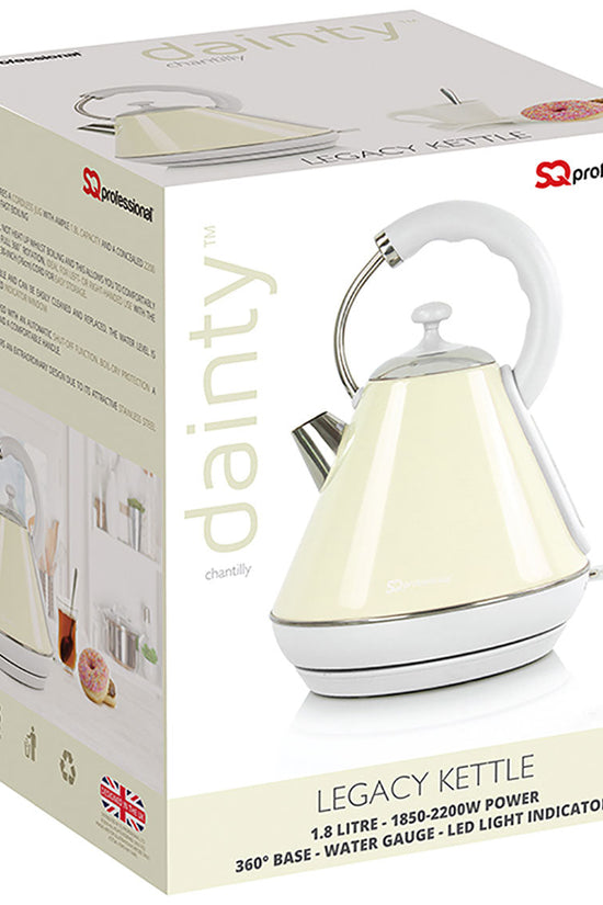 SQ Professional Dainty Legacy Kettle 18L 2200W Apple Blossom