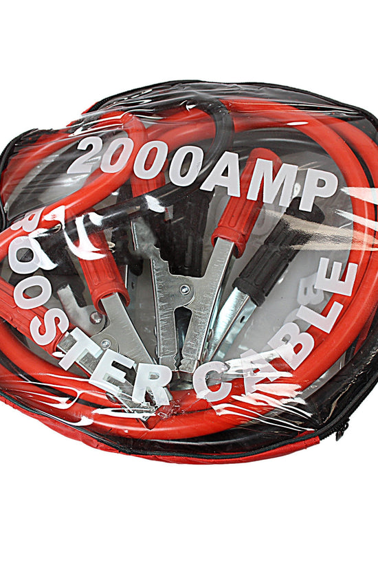 Heavy Duty 2000 Amp Jump Car Start Jump Lead 2 Metre Red Black