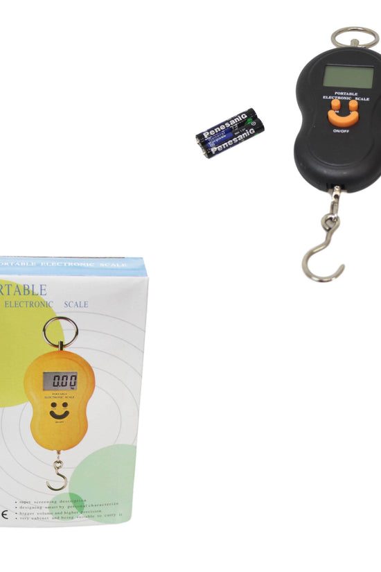 Compact Portable Electronic Luggage Weighing Scale Assorted Colours