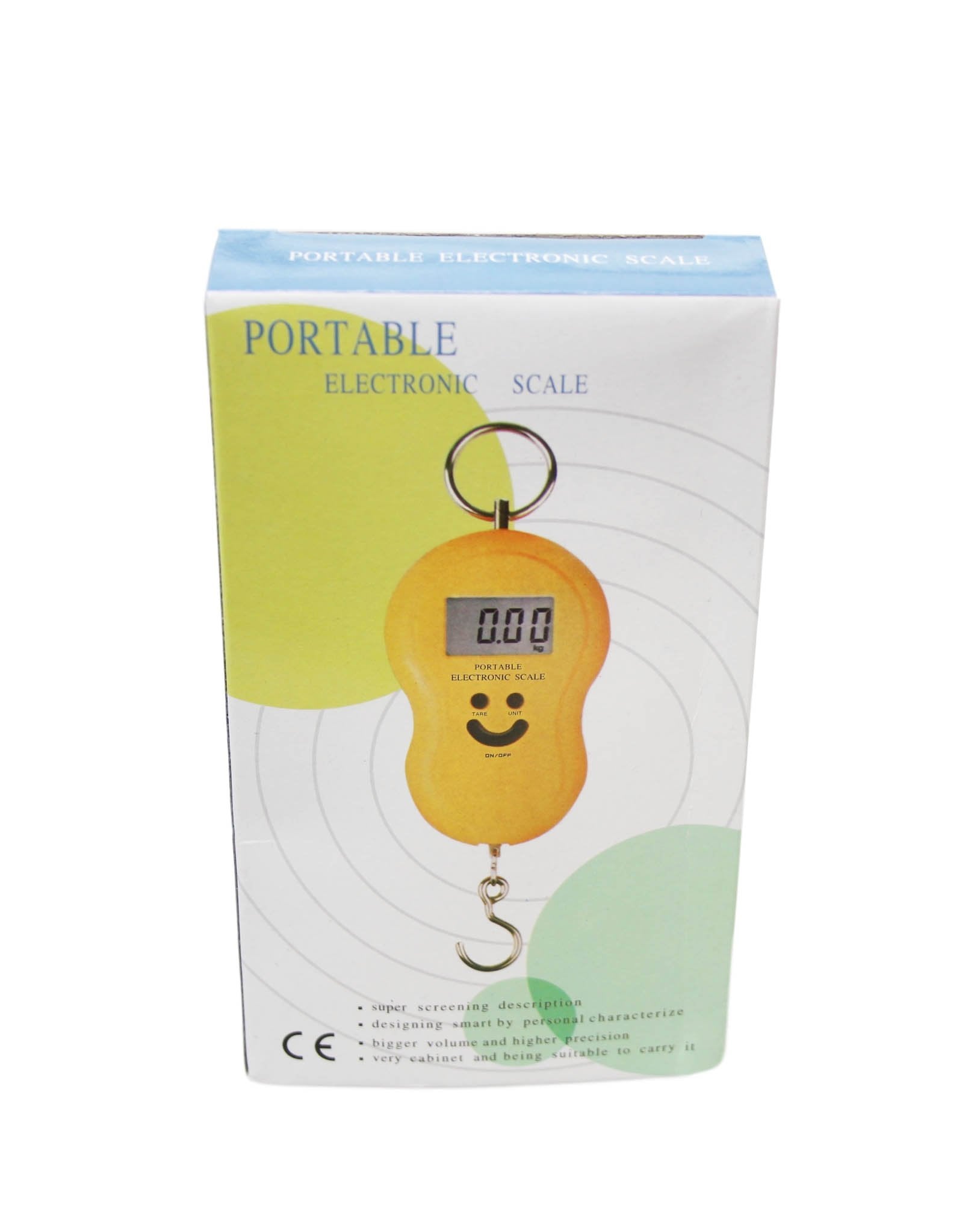 Compact Portable Electronic Luggage Weighing Scale Assorted Colours