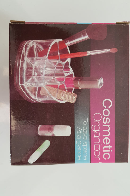 Heart Shaped Acrylic Makeup Organizer for Cosmetic Storage