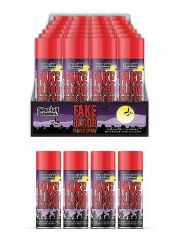 Halloween Fake Blood Spray 200ml Create a Spooky Fabric Finish