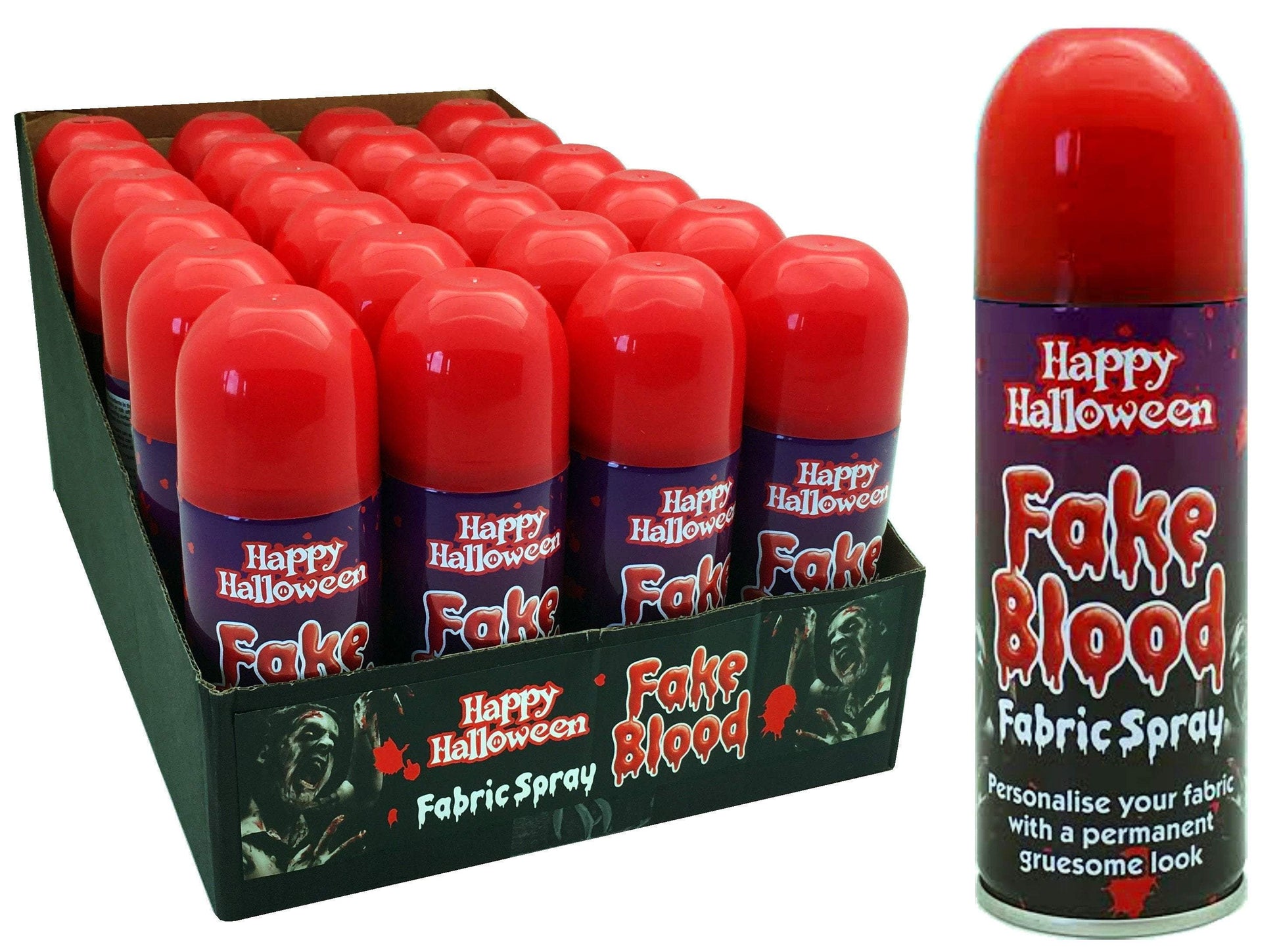 Halloween Fake Blood Spray 200ml Create a Spooky Fabric Finish