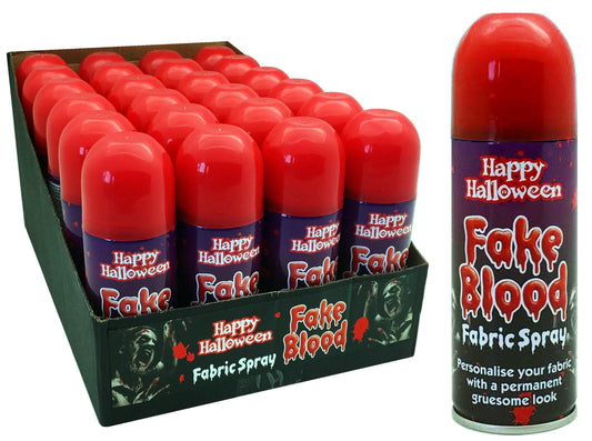 Halloween Fake Blood Spray 200ml Create a Spooky Fabric Finish
