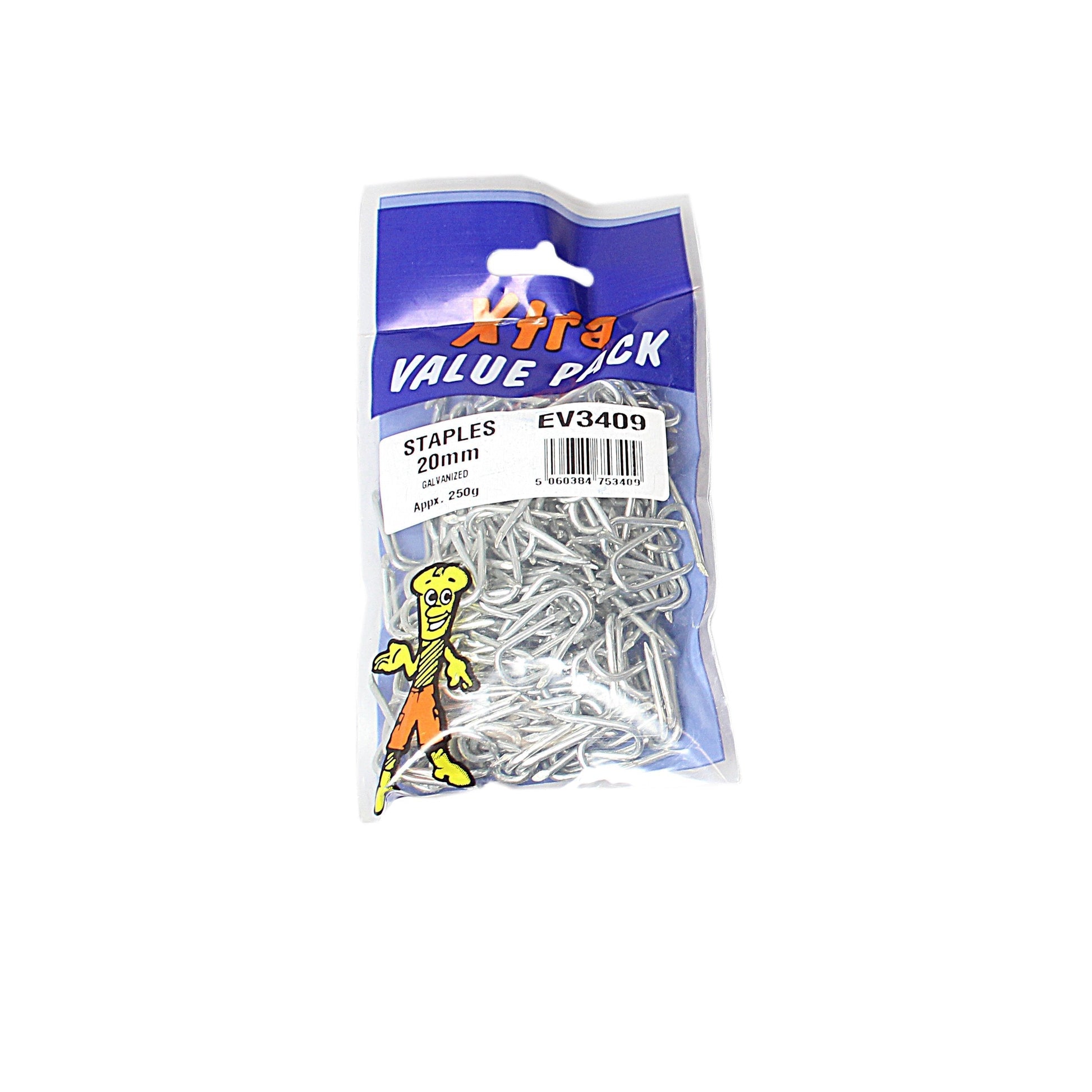 20mm Galvanised Staples HighQuality DIY Fasteners