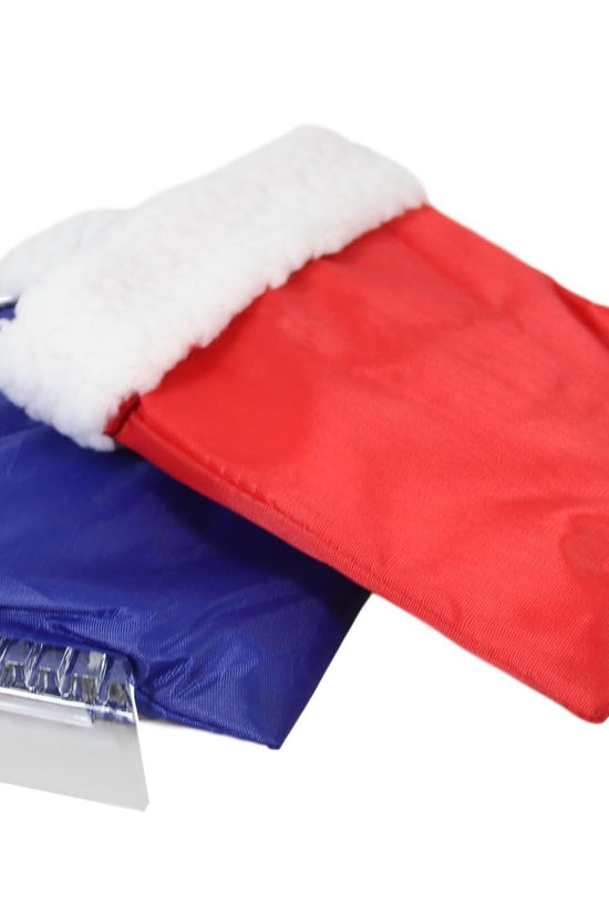 Durable Car Window Ice Scraper with Handle Cover Assorted Colors