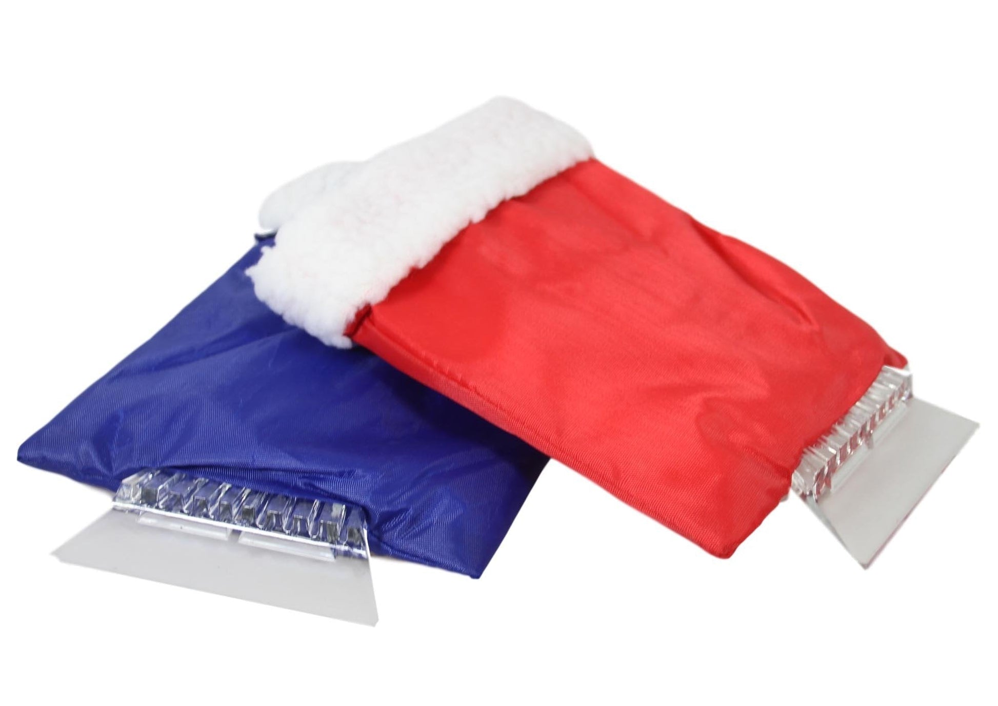 Durable Car Window Ice Scraper with Handle Cover Assorted Colors