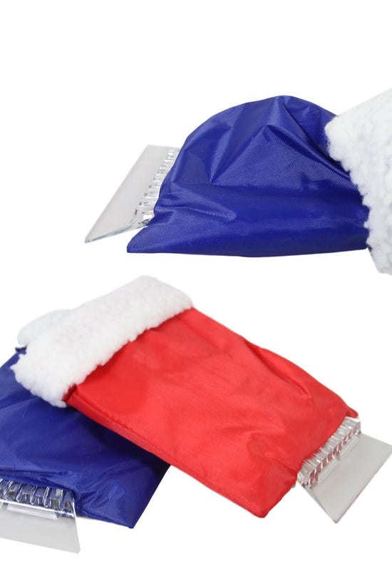 Durable Car Window Ice Scraper with Handle Cover Assorted Colors