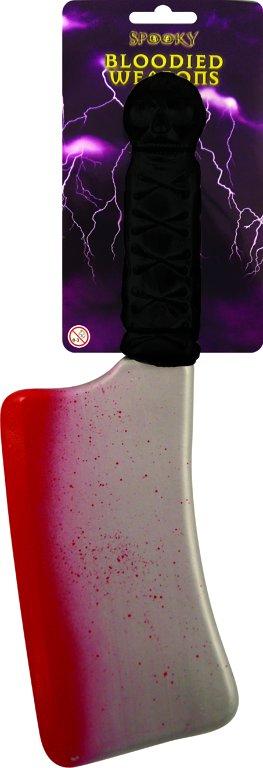Bloody Cleaver Halloween Costume Accessory 35cm