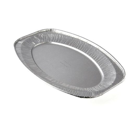 14 Disposable Aluminium Foil Oval Platter Pack of 3 Catering Supplies
