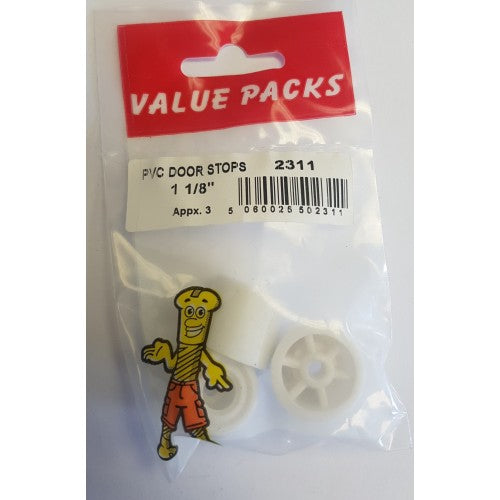 HighQuality 1 18 PVC Door Stops Pack of 3