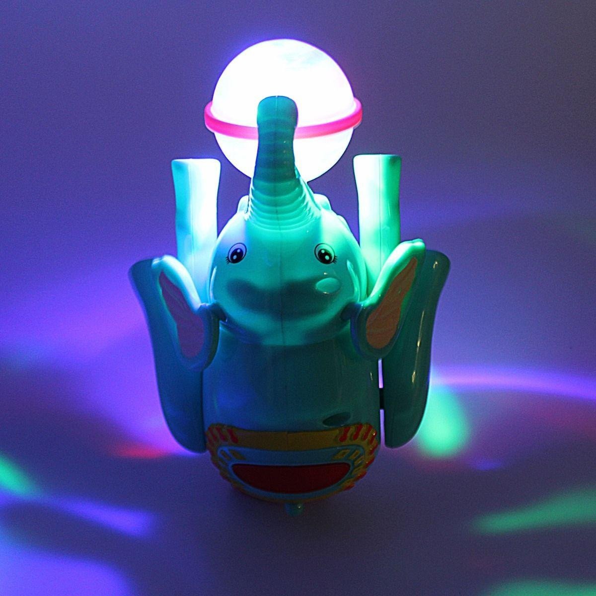 Interactive Sit Crawl Acrobatic Elephant Toy