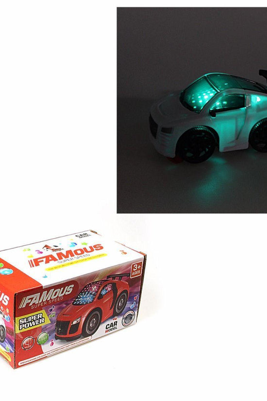 Interactive Toy Car for Kids with Lights Music and Battery Power