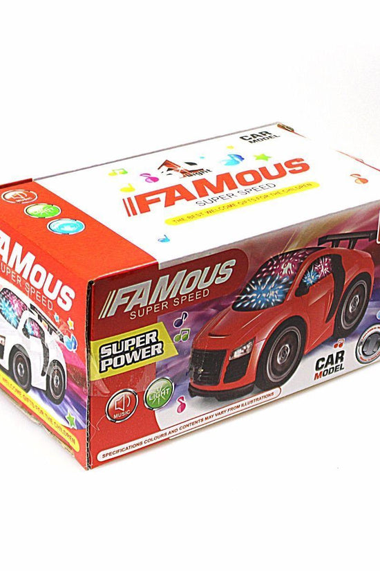 Interactive Toy Car for Kids with Lights Music and Battery Power