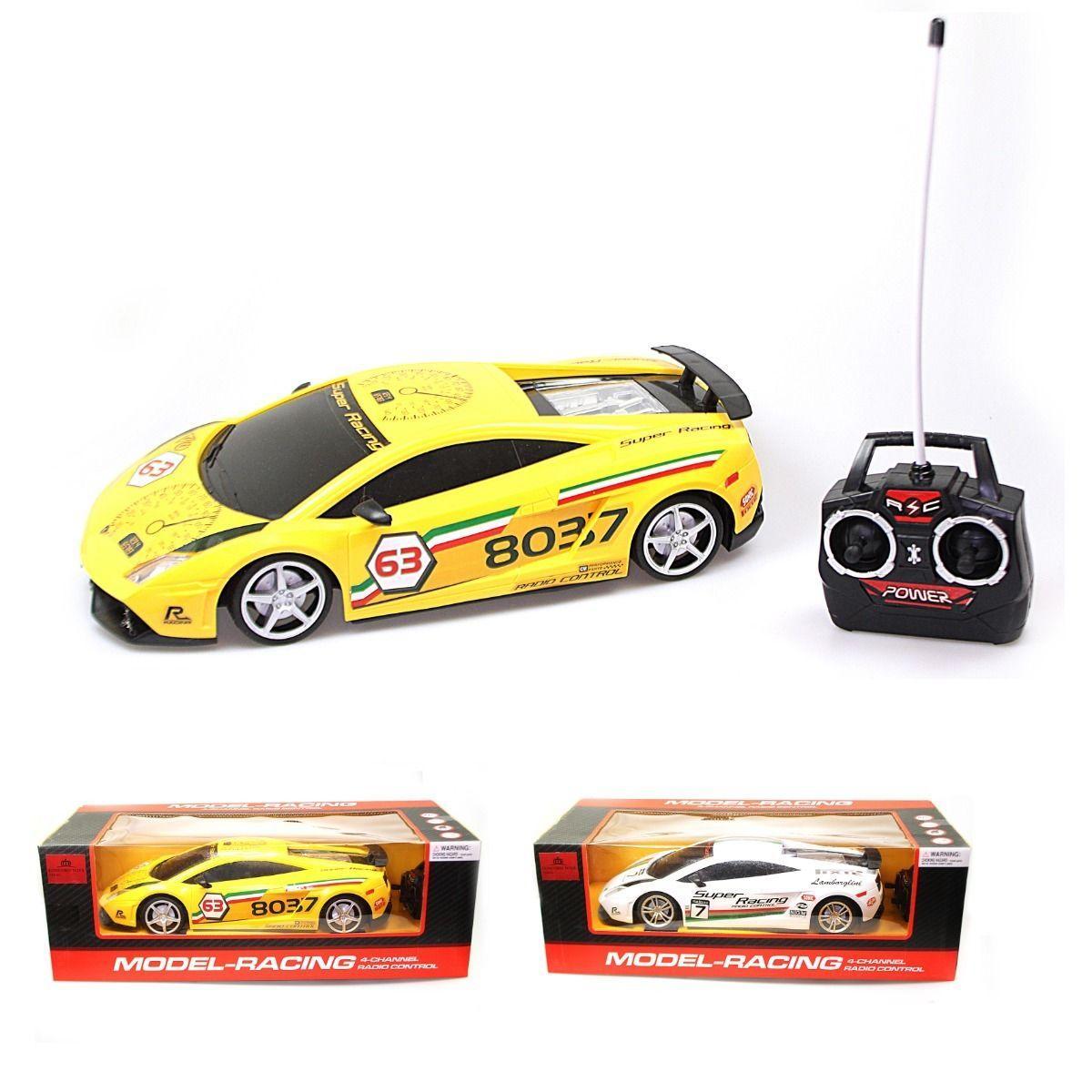 HighSpeed Remote Control Racing Car 4 Channel Radio Toy
