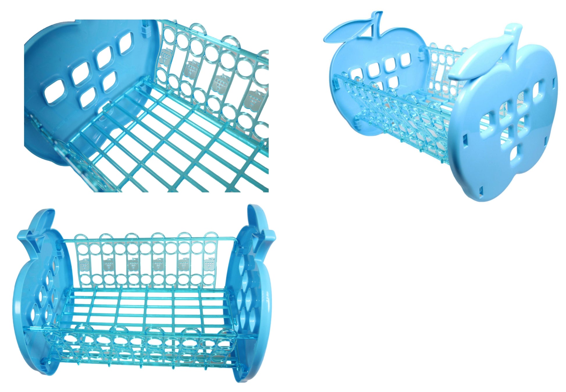 Unique AppleShaped Kitchen Rack for Organizing Fruits and Vegetables