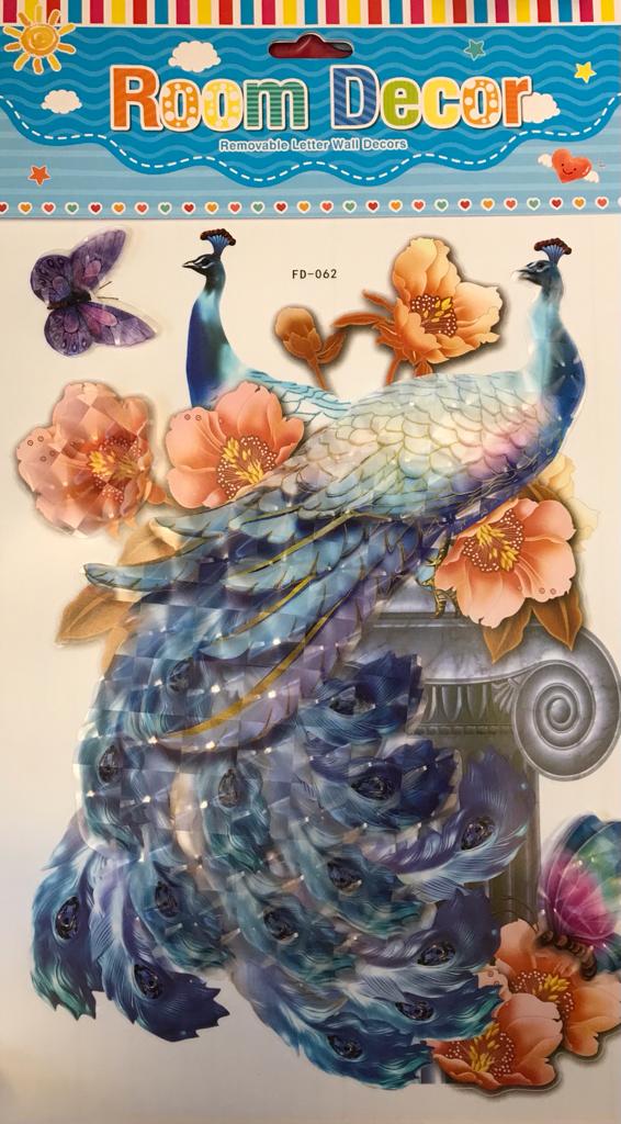 Enhance Your Space with 3D Effect Wall Stickers 44 x 25 cm