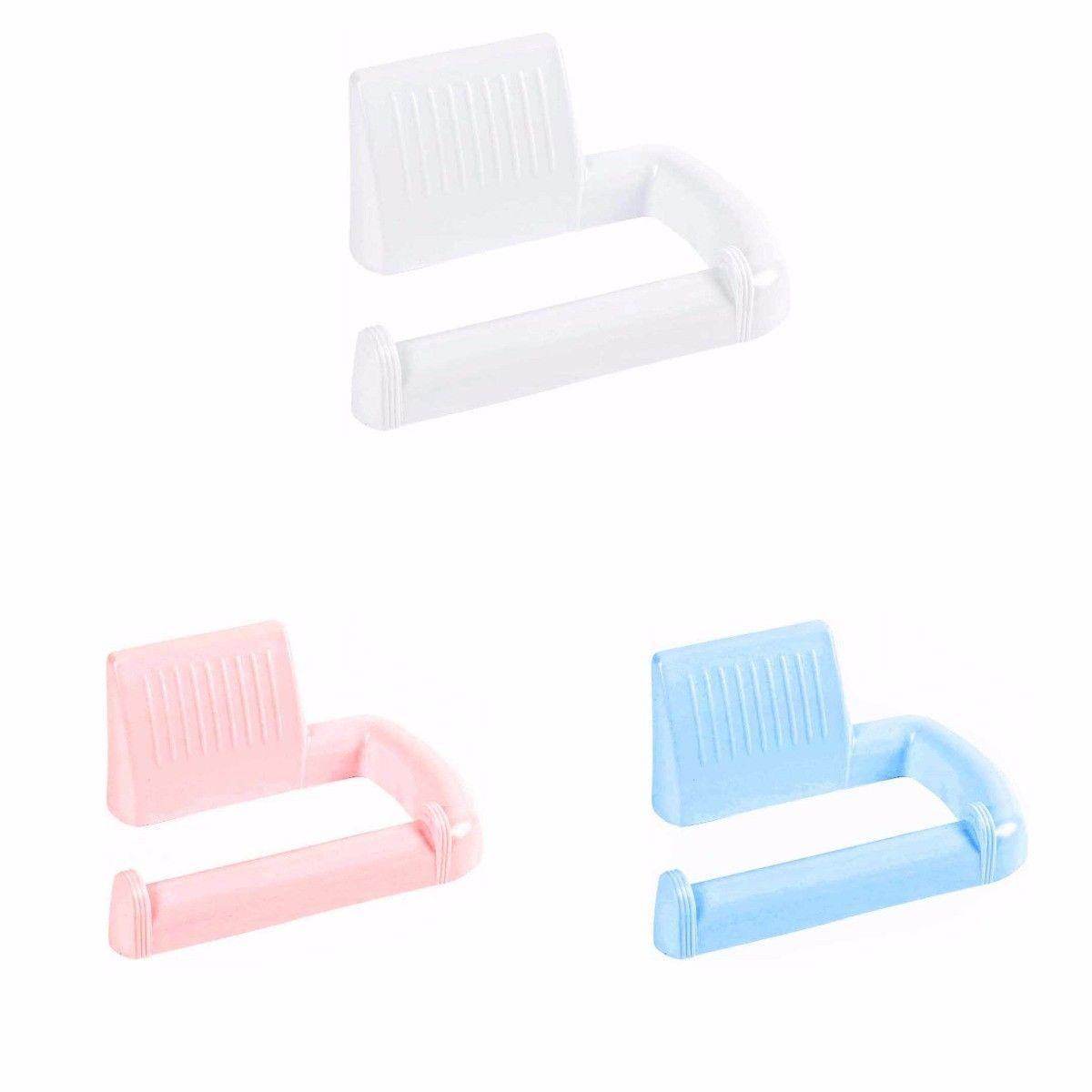 Sleek Bathroom Toilet Roll Holder with Wall Fixings
