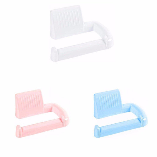 Sleek Bathroom Toilet Roll Holder with Wall Fixings