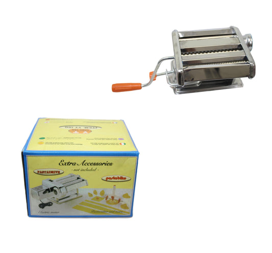 Stainless Steel Pasta Maker Machine Create Perfect Pastas Easily