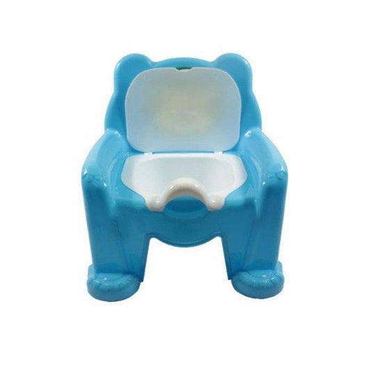 Blue Toddler Plastic Baby Potty Training Lightweight Portable