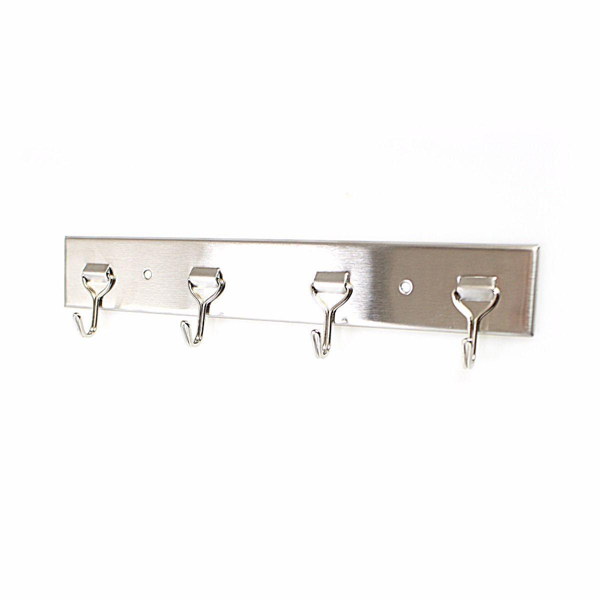 4Rack MultiUse Hooks Hallway Hanger Home Organization Solution