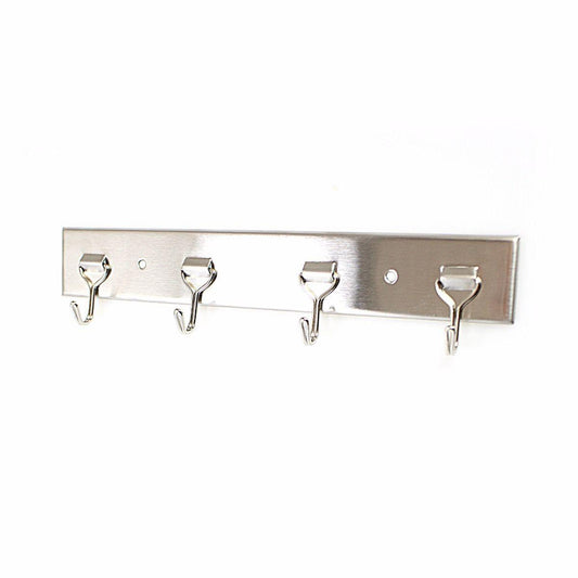 4Rack MultiUse Hooks Hallway Hanger Home Organization Solution