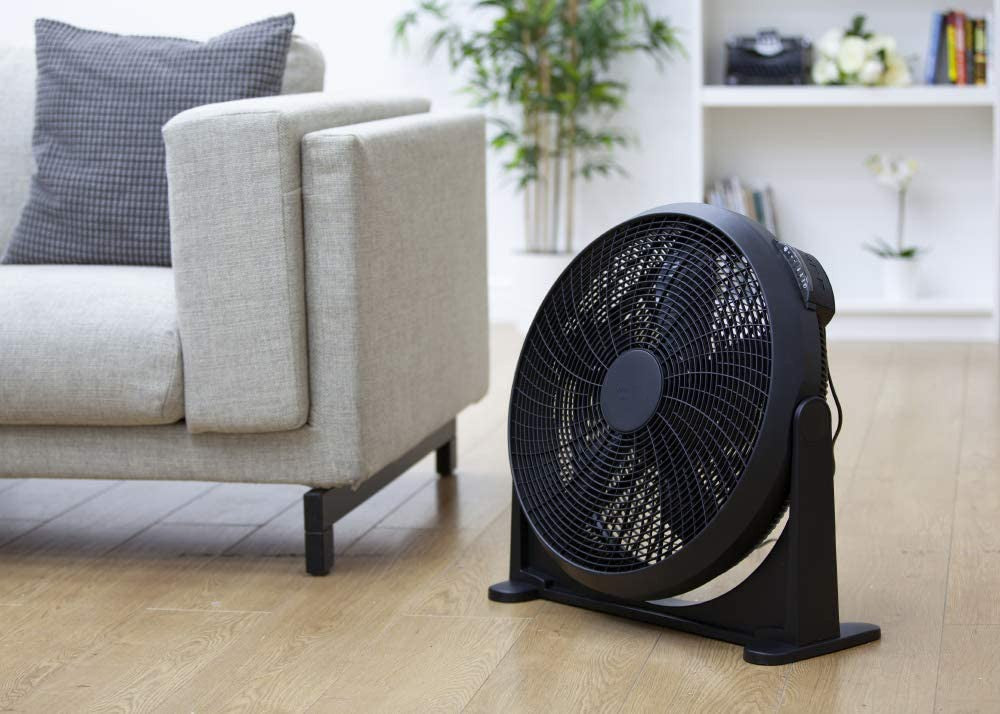 20Inch High Velocity Floor Fan with 3 Speed Settings Efficient Cooling Solution