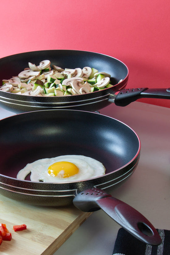 SQ Professional Una 24cm NonStick Frying Pan with Lid