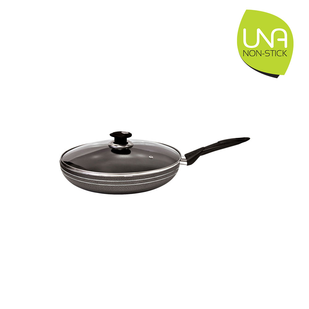 SQ Professional Una 24cm NonStick Frying Pan with Lid