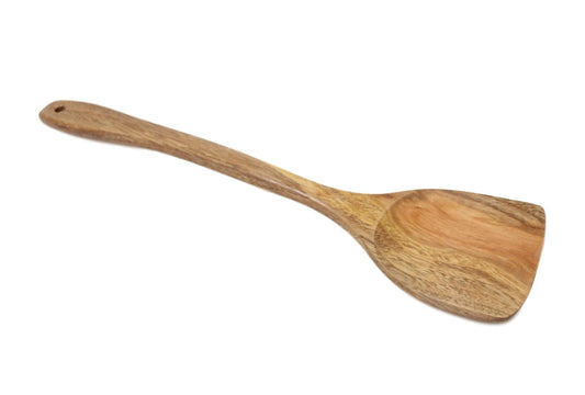 Premium 34cm Big Wooden Spatula Spoon for Cooking