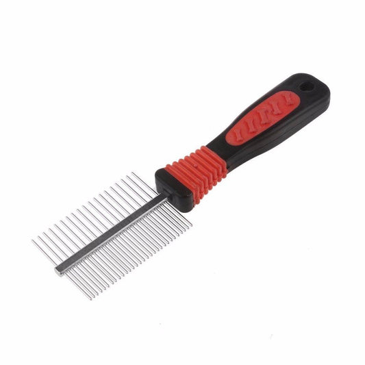 Professional Double Sided Pet Grooming Comb 17cm x 6cm