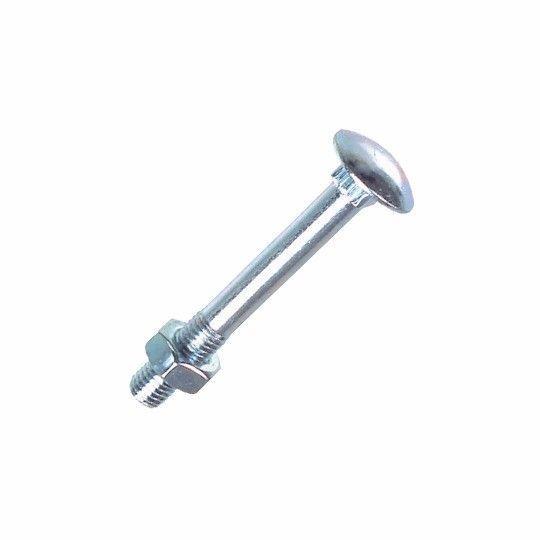 HighQuality Pack of 3 M8 x 80 Cup Square Bolts and Nuts