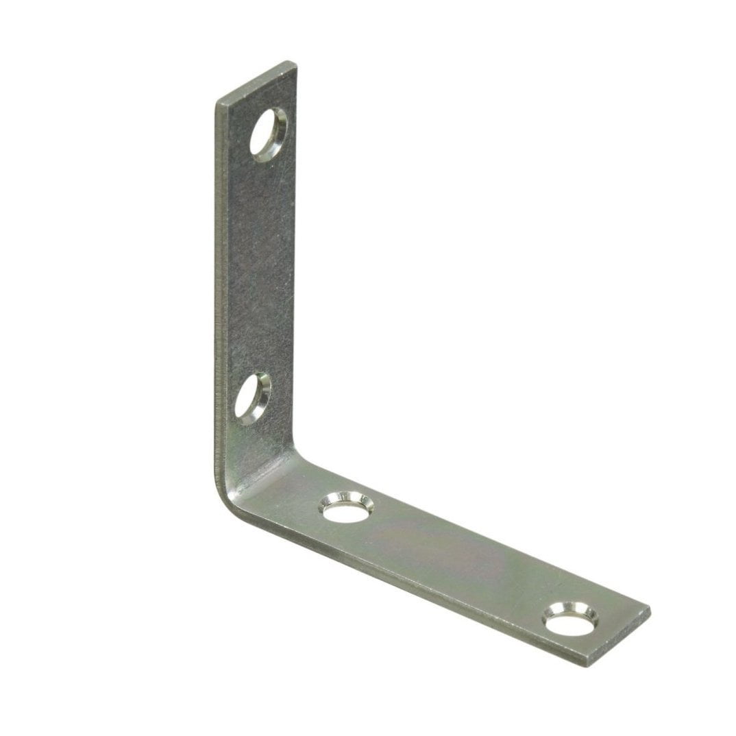Heavy Duty 75mm Corner Brackets for DIY Projects
