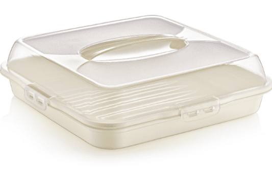 Square Brownie Cake Storage Container Keep Your Baked Goods Fresh