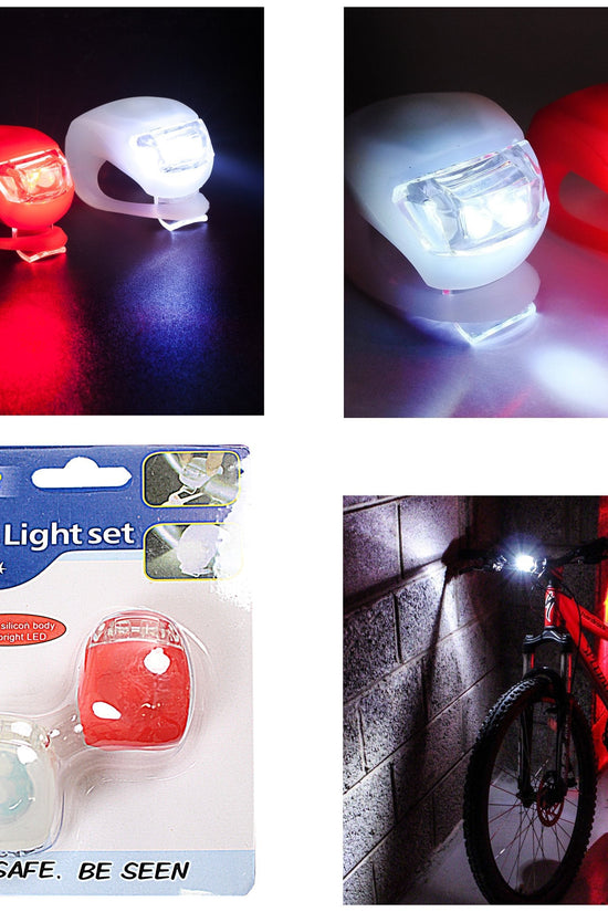 Waterproof LED Bike Lights Set for Cycling Safety