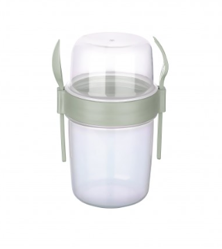 TTZ Take N Go Muesli Container 1100ml with Utensils