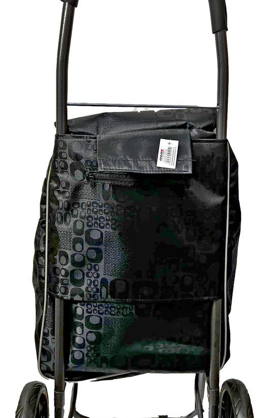 Convenient Shopping Trolley with Comfortable Grip Handle and Assorted Designs