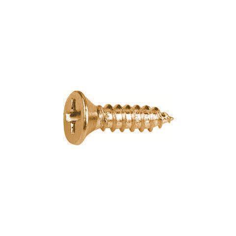 100Pack 35x20 Pozi Countersunk Chipboard Screws Yellow Coating