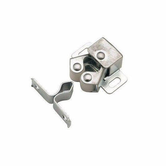 Durable Double Roller Cupboard Catches Value Pack Set of 2