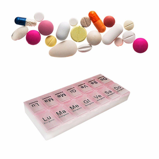 Italian Buonasera Pill Box Container Elegant and Compact Design