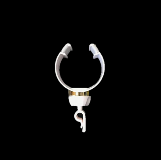 Premium White Plastic Mobile Phone Holder 10 x 55 cm