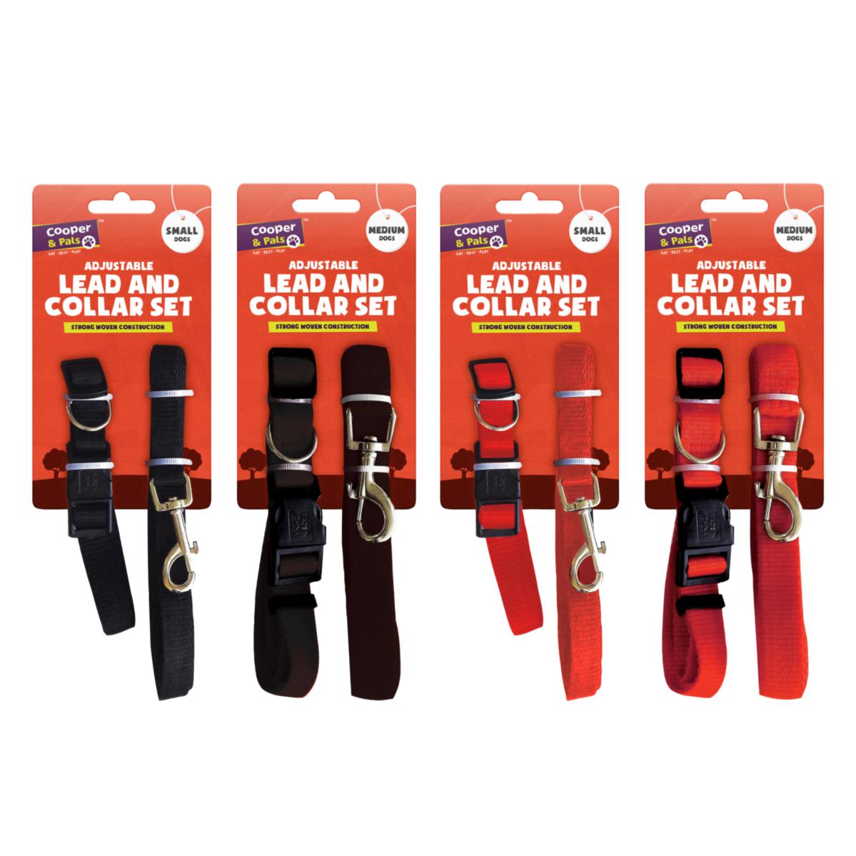 Premium SmallMedium Dog Lead Collar Set