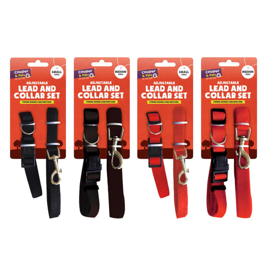 Premium SmallMedium Dog Lead Collar Set
