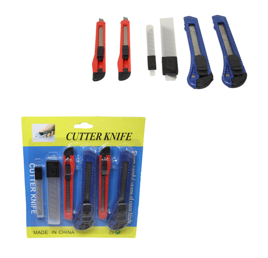 Stanley Knife Cutter Set Pack of 6 Assorted Blades