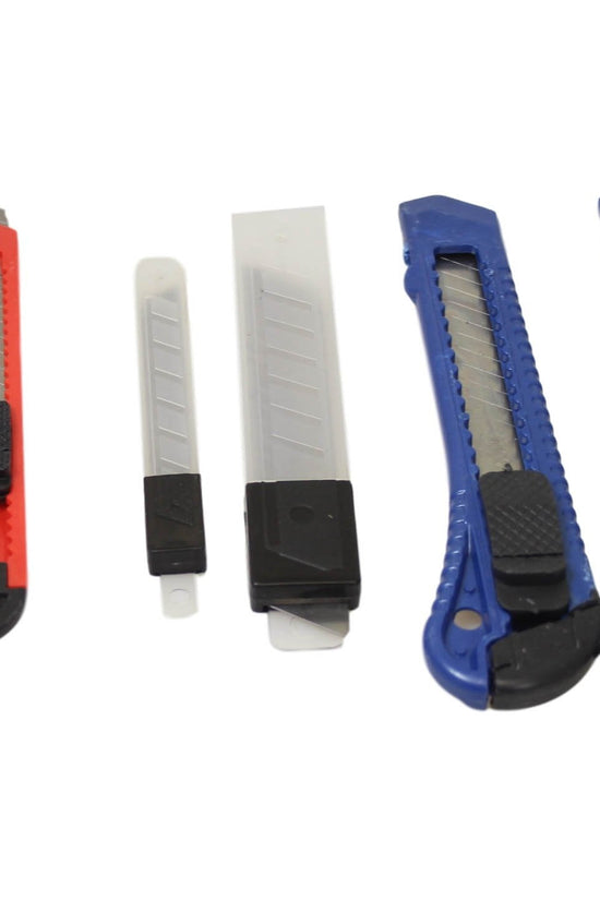 Stanley Knife Cutter Set Pack of 6 Assorted Blades