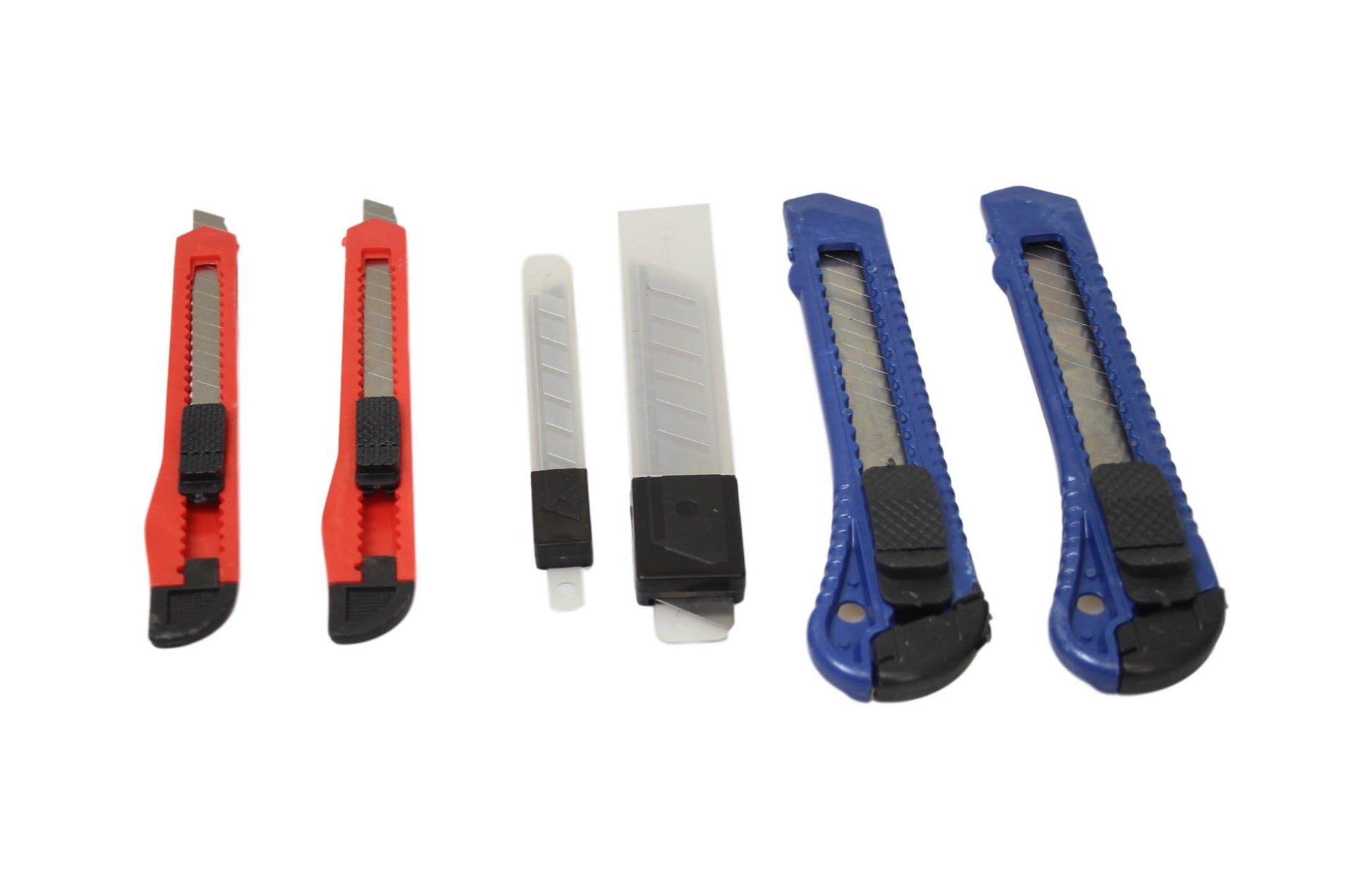 Stanley Knife Cutter Set Pack of 6 Assorted Blades
