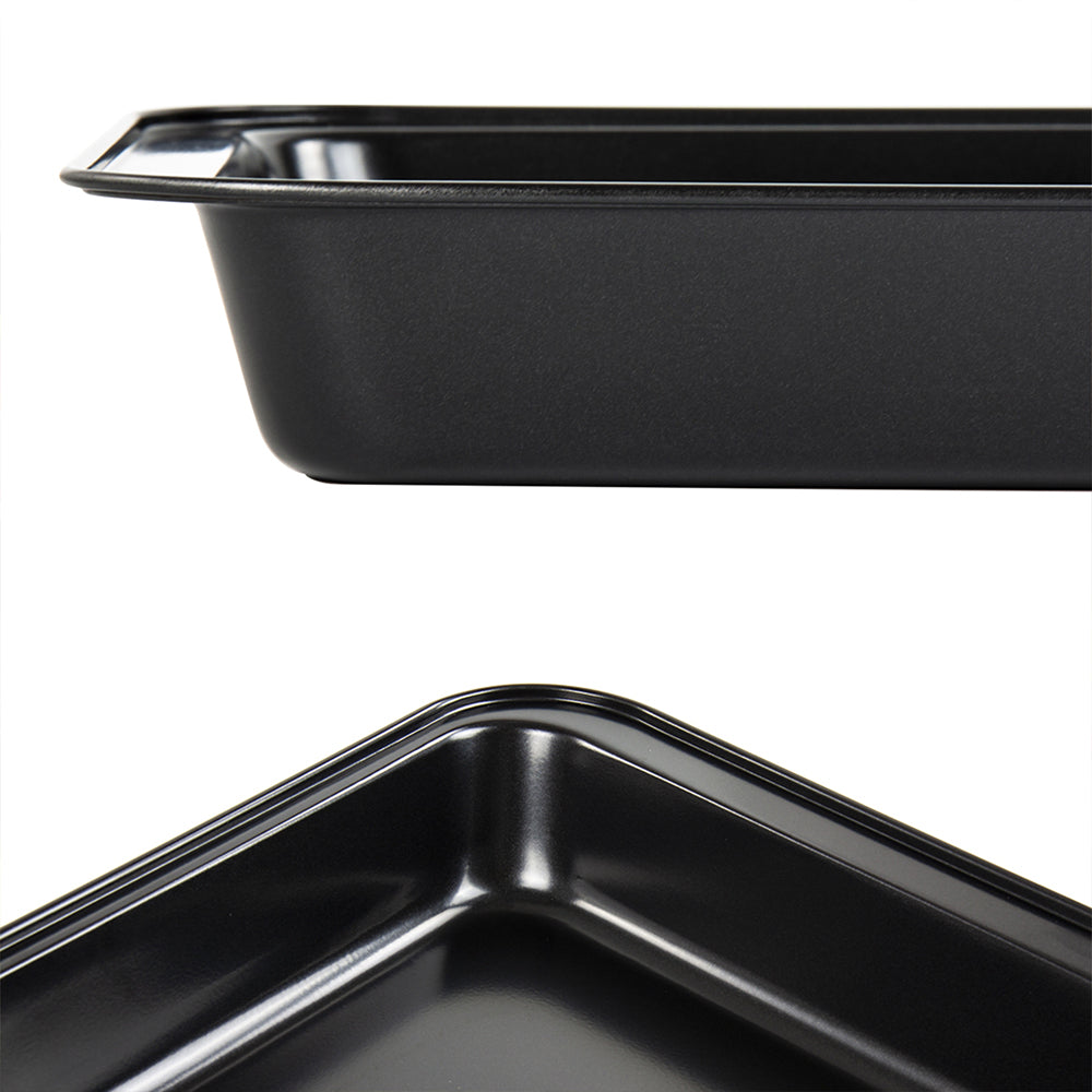SQ Professional Oven Roasting Baking Tray Set of 3 Assorted Sizes