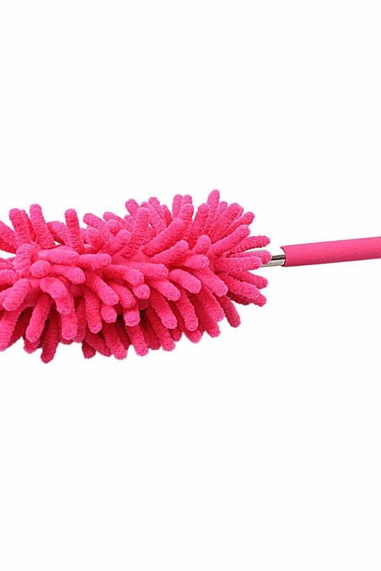 Extendable Telescopic Microfibre Cleaning Duster Adjustable Length Assorted Colors